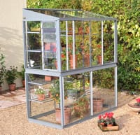 3x5 Access Exbury Mini Greenhouse Toughened Glass