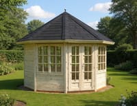 Palmako Veronica 3m x 3m Octagonal Log Cabin