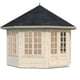 Palmako-Veronica 3.3m Octagonal Summer House Dimensions