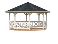 Palmako Betty 4x5m Octagonal Wooden Pavillion