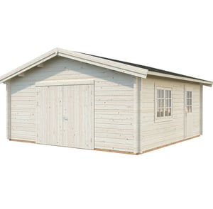 Palmako Roger 5.4m x 5.4m Wooden Garage with Wooden Doors