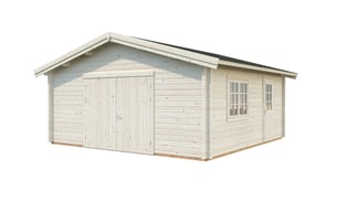 Palmako Roger 5.4m x 5.4m Wooden Garage with Wooden Doors