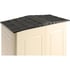 Rubbermaid 5x2 Plastic Shed Roof