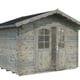 Palmako Vivian 3x2.4m Log Cabin Grey Dip