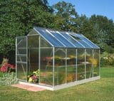 6x10 Halls Popular Greenhouse - Polycarbonate Glazing