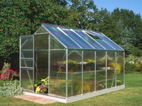 6x10 Halls Popular Greenhouse - Polycarbonate Glazing