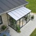 6x12 Halls Qube Lean to Greenhouse Polycarbonate Roof