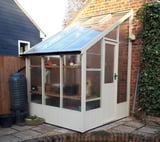 Swallow Dove 6x6 Lean to Greenhouse