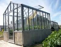 7x7 Janssens Mur Dwarf Wall Greenhouse