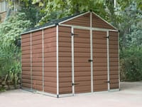 Palram Canopia 8x12 Plastic Skylight Amber Shed