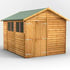 Power 10x8 Overlap Apex Shed Optional Double Doors
