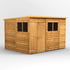 Power 10x8 Overlap Pent Shed DD