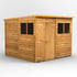 Power 8x8 Overlap Pent Shed DD