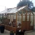 8x12 Swallow Raven Greenhouse Thermowood with extra doors