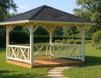 Palmako Betty 3x3m Wooden Pavillion