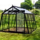 ACD Sloping Wall Greenhouse Black Finish