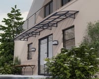 Palram Canopia Amsterdam 6690 Door Canopy Dark Grey