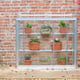 1x3 Access Half Westminster Mini Growhouse Lean To Greenhouse Aluminium
