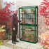 1x3 Access Westminster LeanTo Greenhouse Racing Green