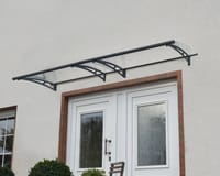 Palram Canopia Aquila 3000 Door Canopy Dark Grey