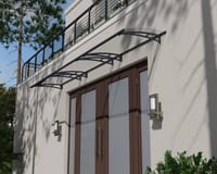 Palram Canopia Aquila 4500 Door Canopy Dark Grey