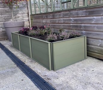 Elite Roots and Shoots 2x6 Raised Bed Alloy Finish
