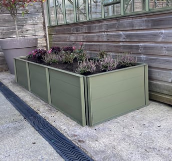 Elite Roots and Shoots 2x6 Raised Bed Alloy Finish