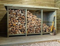 Garden Village Billington Large Wooden Log Store