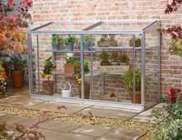 2x5 Access Harlow Mini Lean To Greenhouse Toughened Glass