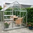 Halls Popular Greenhouse 8x6 with Toughened Glazing