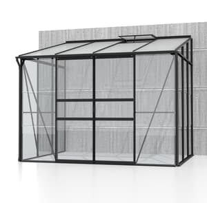 Vitavia 6x8 Black IDA 5200 Lean To Toughened