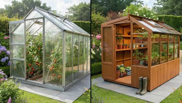 Potting Shed vs Greenhouse: Which to Buy