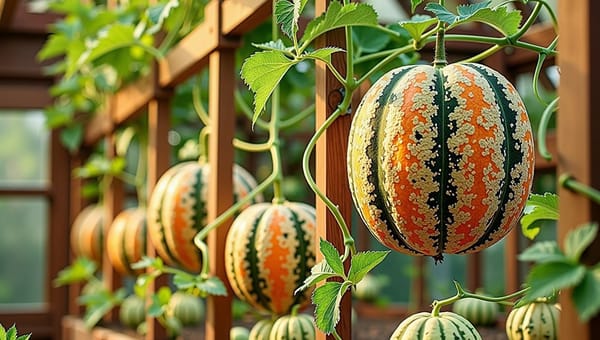 How to Grow Melons in Your Greenhouse