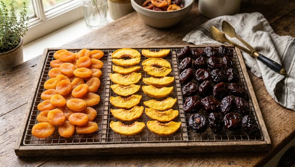 Drying Apricots, Peaches & Plums: A UK Stone Fruit Guide
