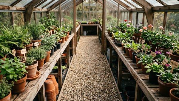 Greenhouse Flooring Options UK: Gravel, Slabs, Concrete or Soil?