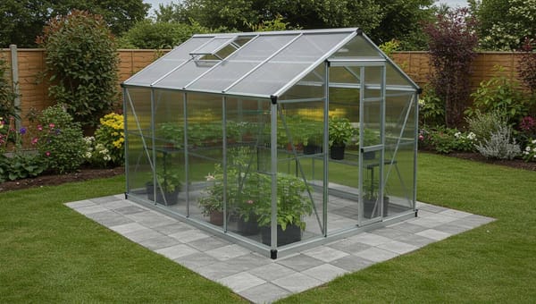 How to Build a Paving Slab Base for a Greenhouse: Complete Step-by-Step Guide