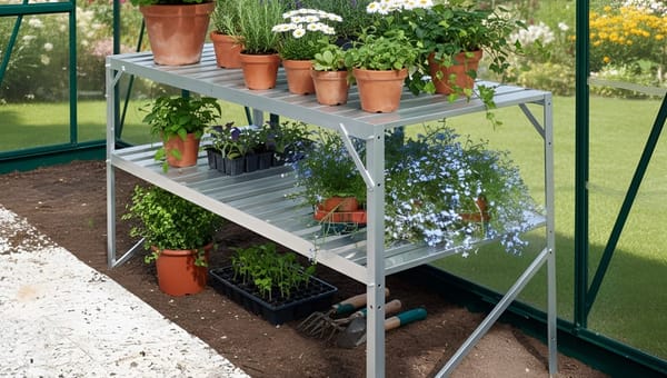 Greenhouse Staging and Shelving Guide: What to Buy and How to Set Up
