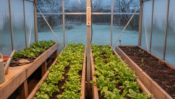 Growing Vegetables in a Greenhouse All Year Round