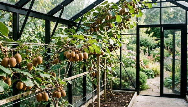 How to Grow Kiwi Fruit in a Greenhouse UK