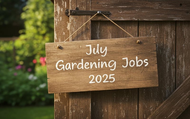 July is when your garden either thrives or suffers – there's no middle ground
