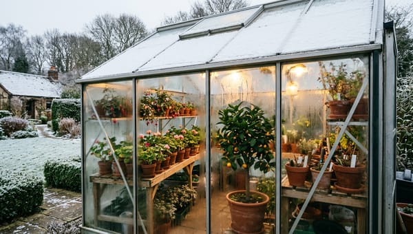 Overwintering Plants in a Greenhouse: UK Frost Protection Guide