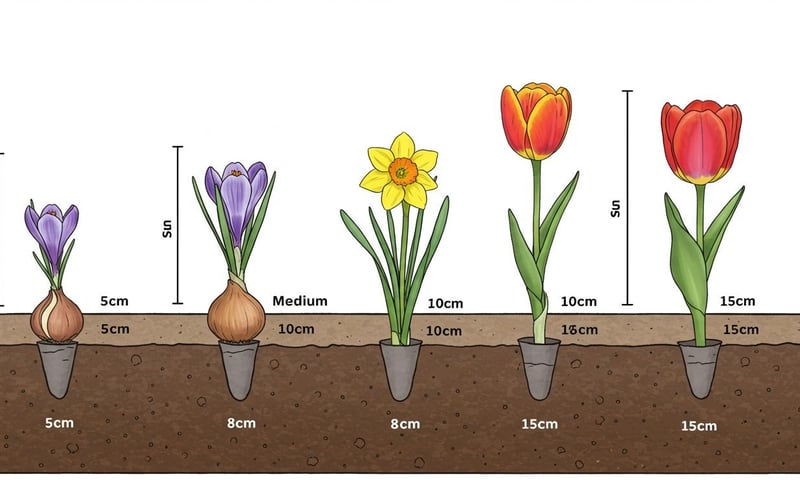 Planting daffodil bulbs and sowing hardy annuals in September