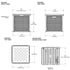 Suncast 227 Litre Cube Plastic Storage Box Dimensions