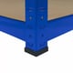 Bulldog 5 Tier Corner Racking Blue Feet