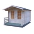 Shire Mauldon 9x9 log Cabin with Porch