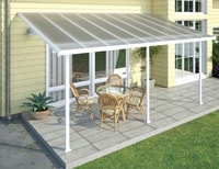 Palram Canopia Feria 3m x 8m Patio Cover in White 