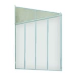 Palram Patio Cover 3m Side Wall White