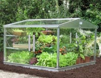 4x4 Access Aluminium Coldframe - Toughened Glass