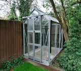 Elite Compact 4x6 Greenhouse Package - Horticultural Glazing