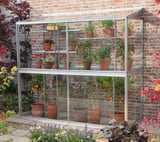 3x6 Access Hampton-D Lean To Greenhouse Toughened Glass